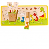 Legepuzzle „Entenfamilie“